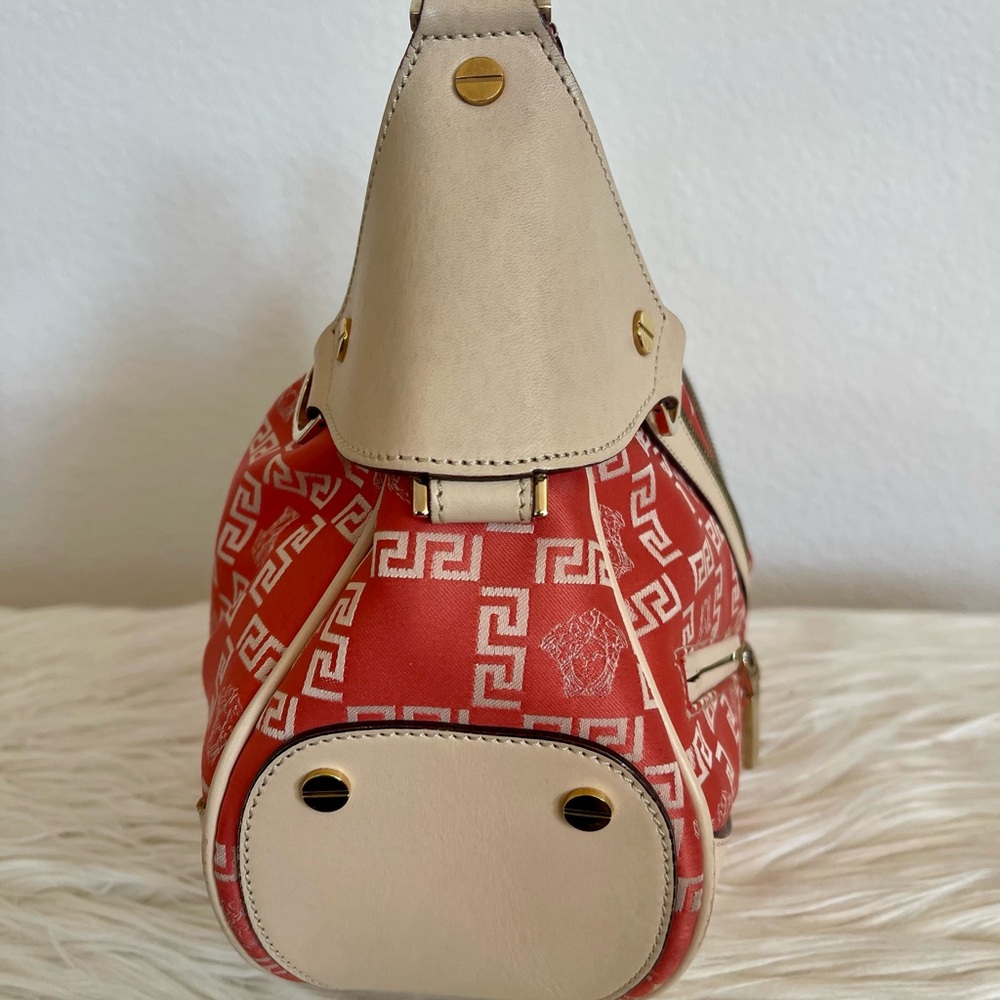 EUC Versace Medusa Head Logo Hobo Bag - Picture 6 of 11